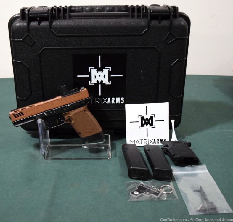 MATRIX ARMS MXI INVICTUS 9mm 4 1/2" Glock 34 Primary Arms RD LNIB-img-0