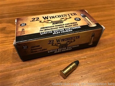 Ammunition Fairy !  22 Winchester Auto 45gr RN #50-img-1