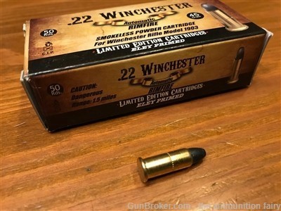 Ammunition Fairy !  22 Winchester Auto 45gr RN #50-img-0