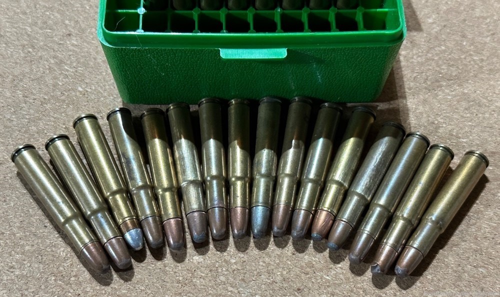 40 rounds of new old stock mixed 32 Rem 32 Remington 170gr brass cased ammo-img-2