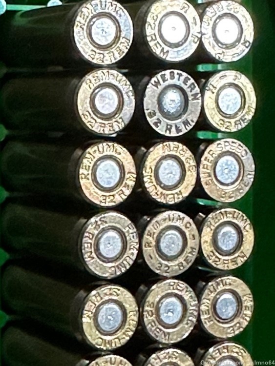 40 rounds of new old stock mixed 32 Rem 32 Remington 170gr brass cased ammo-img-4