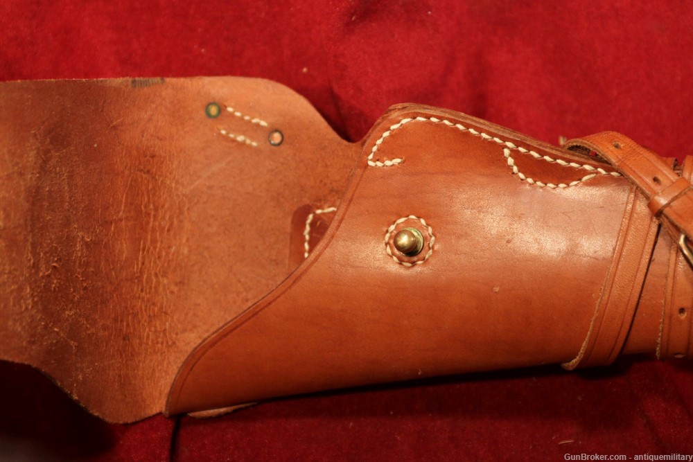 US WW1 Cavalry Holster - Leather - Reproduction New-img-2
