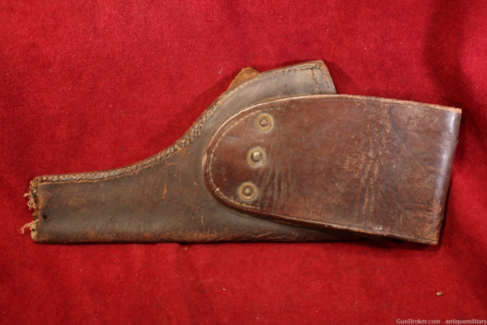 US M1917 Revolver Holster - WW1 - Fair Condition-img-1