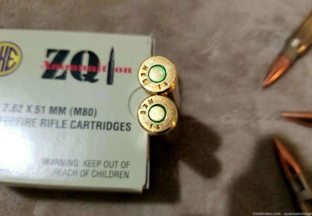 MKE ZQI 7.62 x 51 NATO 147 gr M80 Ball Ammo, .308 - Price Slashed-img-5