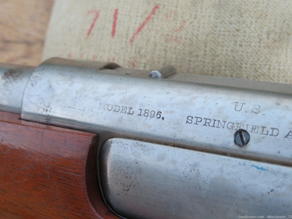 Krag Jorgenson 30-40 1896 sporter Apr 1897 ANTIQUE rifle -img-23