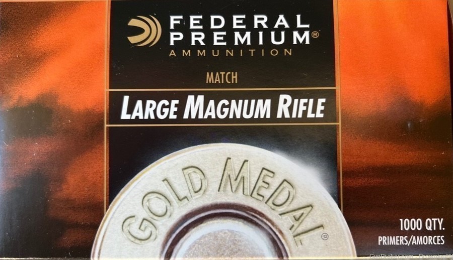 STOP... LOCAL PICKUP ONLY!  FEDERAL 215M Large Rifle Match Primers  1-10K  -img-0
