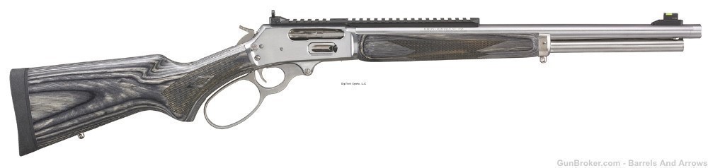 Marlin 70478 1895 SBL Lever Action Rifle, 45-70 Gov't19" Threaded ( Ruger )-img-0