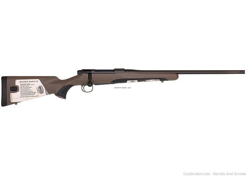 Mauser M18S300T M18 Bolt-Action Rifle, .300 Win., 24" Threaded Bbl, Blued, -img-0