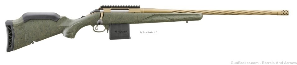 Ruger 46939 American Gen II Predator Bolt Action Rifle, 223 Rem, 22" Spiral-img-0
