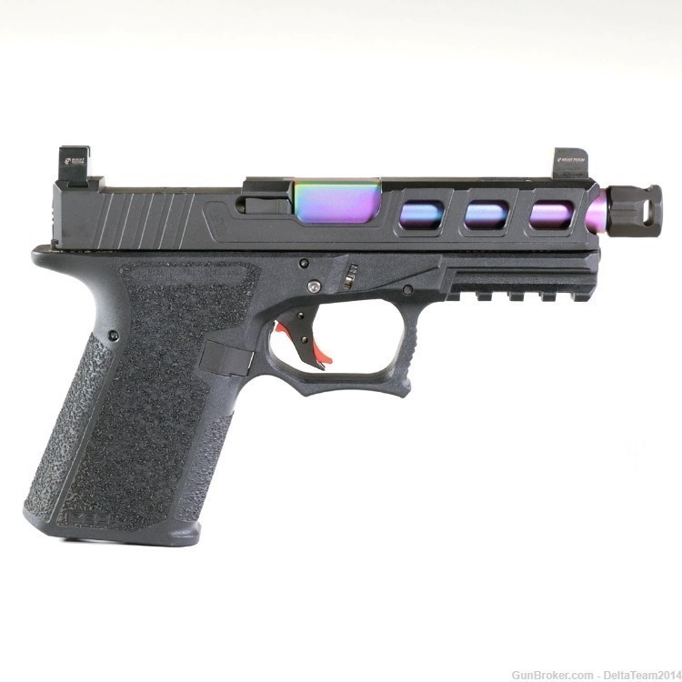 Complete Assembled Optic Ready Slide for Glock 19 Gen 3 | Compensator | PVD-img-5