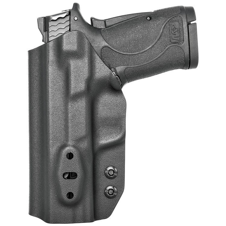 Smith & Wesson M&P SHIELD 9MM EZ Tuckable IWB KYDEX Holster Black / Ambidex-img-1