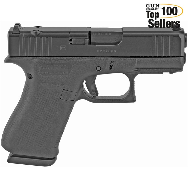 GLOCK G43X 9mm 3.41in 10rd Black Pistol (UX4350201FRMOS)-img-0