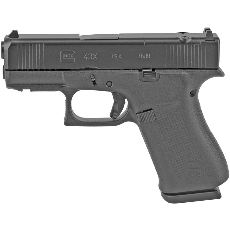 GLOCK G43X 9mm 3.41in 10rd Black Pistol (UX4350201FRMOS)-img-2