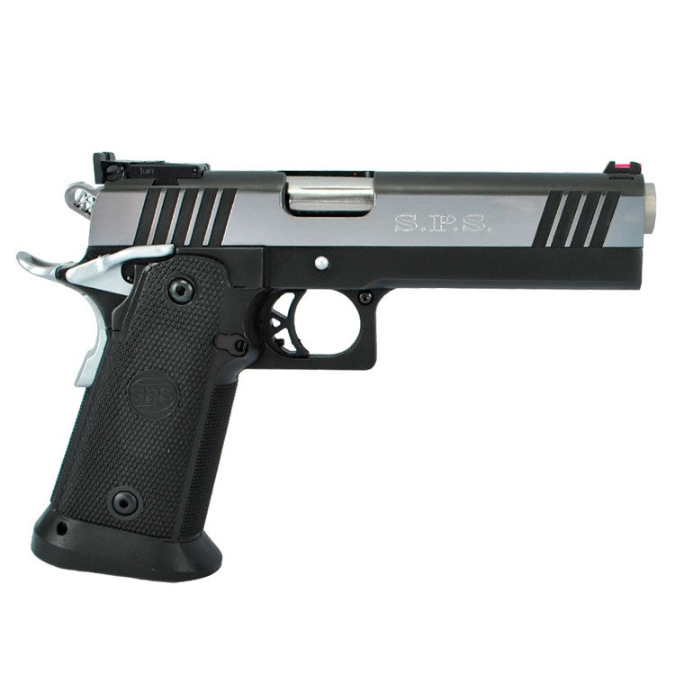 TRISTAR SPS Pantera 1911 Black Chrome 9mm 5in 18rd Pistol (85674)-img-1