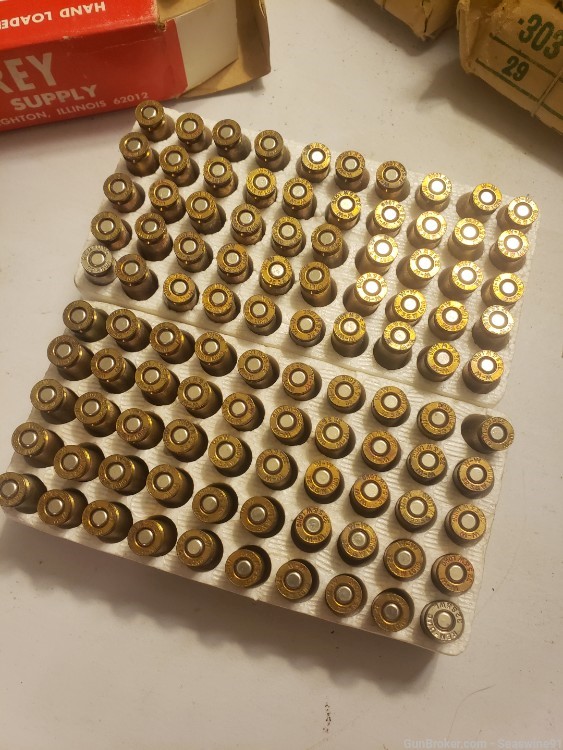 7.65 French Long 110gr RN- 100 count 32 2 full boxes ammo ammunition-img-3