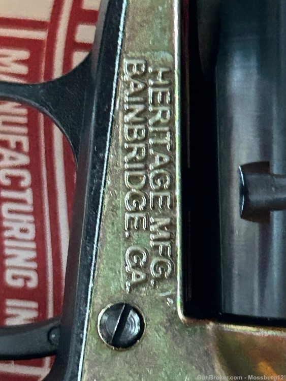 Heritage 22 revolver rough rider laminated-img-2