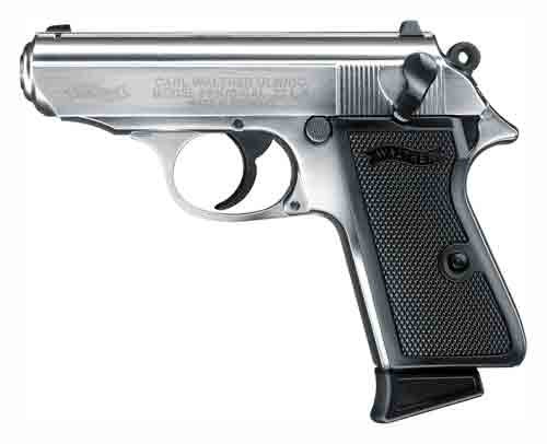 Walther Ppk/S .22 LR 3.3" AS 10-Shot Nickel Plated-img-0