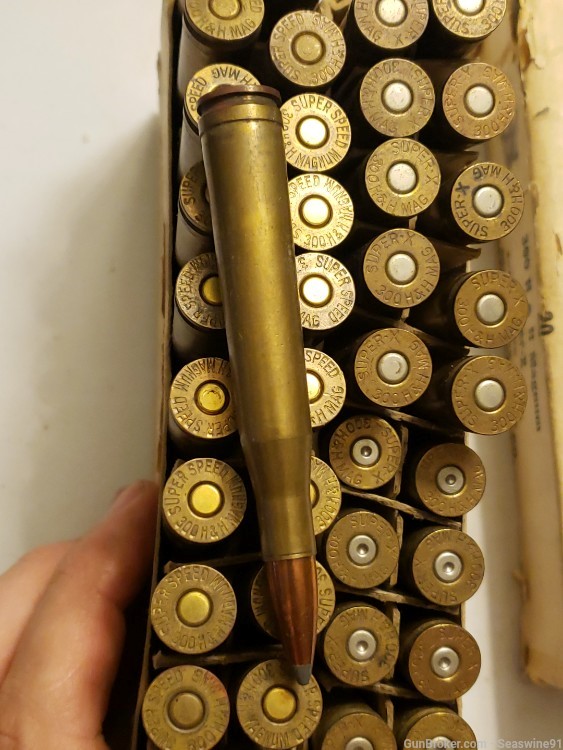 30 rounds 10 brass 300 h&h mag magnum Winchester super x reloads-img-2