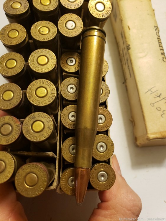 30 rounds 10 brass 300 h&h mag magnum Winchester super x reloads-img-3