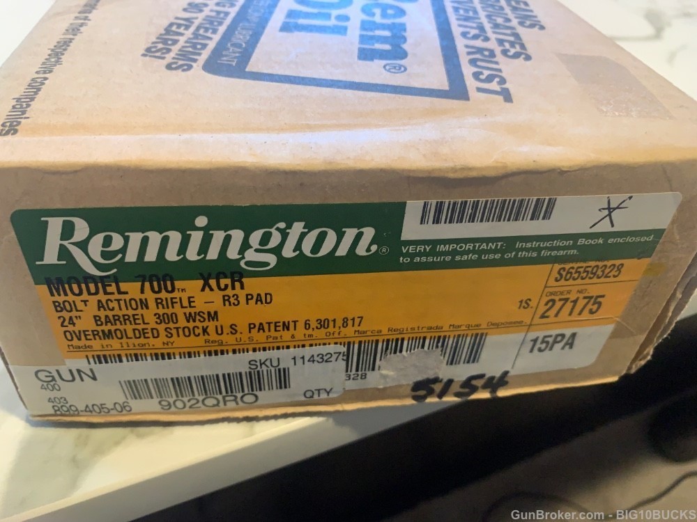 REMINGTON 700 XCR EXTREME CONDITION RIFLE 300 WSM MINT IN BOX-img-14