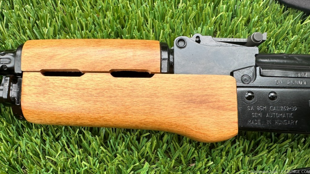 CMENT FEG SA 85M 7.62x39 AK Thumbhole Wood Stock SA85M RH 5-Rd Mag Hungary -img-5