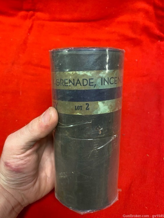 WW2 Vintage Incendiary Grenade Can-img-2