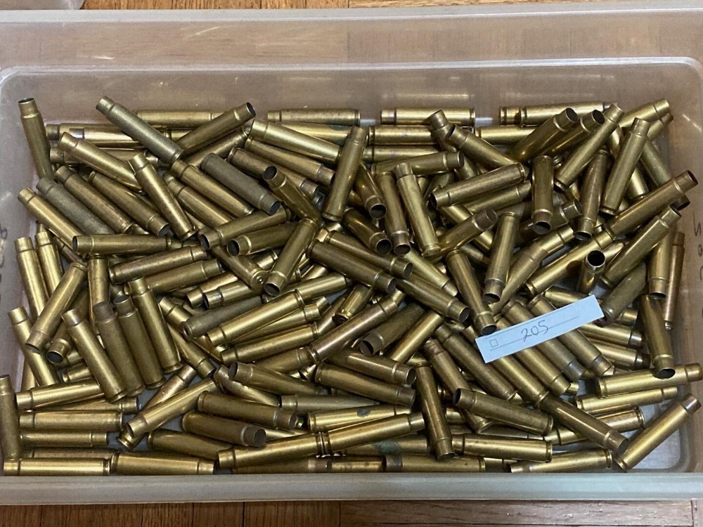 7mm TCU Brass Rifle Cases Fired Formed Brass 200 pcs 223 / 556-img-0