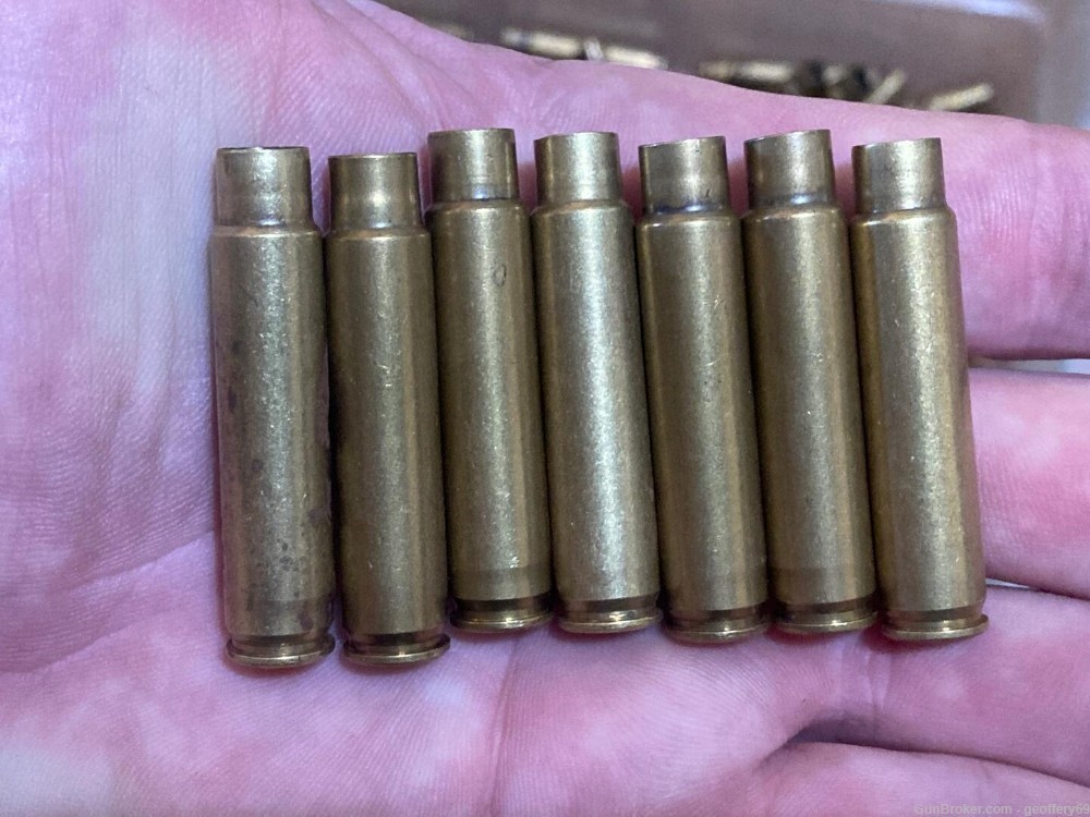 7mm TCU Brass Rifle Cases Fired Formed Brass 200 pcs 223 / 556-img-1