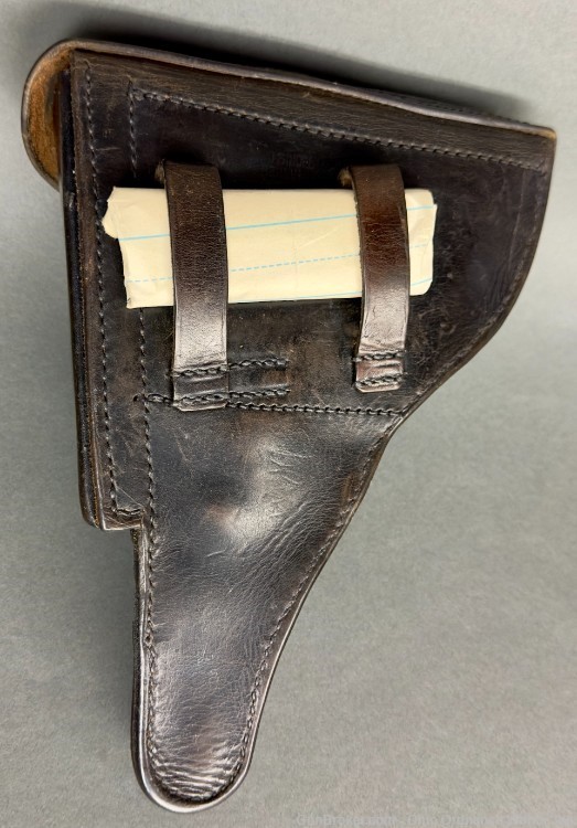 1934 dated Otto Sindel Berlin Luger Holster for K Date Luger-img-5