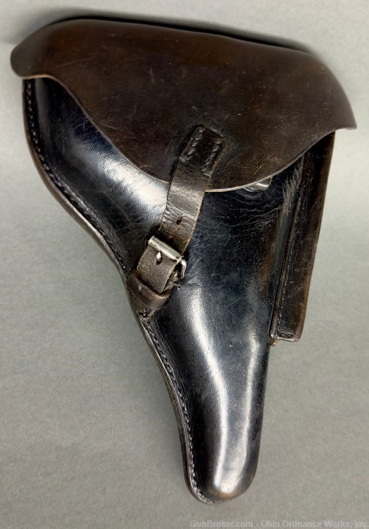 1934 dated Otto Sindel Berlin Luger Holster for K Date Luger-img-2