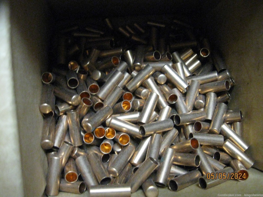 750+ pcs 22 cal .690" Copper Bullet Jackets Swage your own .224 cal bullets-img-2