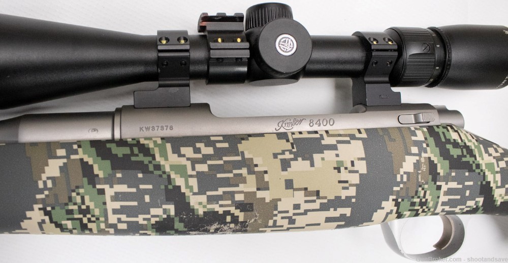 Kimber 8400 Mountain Ascent .300WinMag SS Bolt-Action Rifle w/Scope+Bipod-img-7
