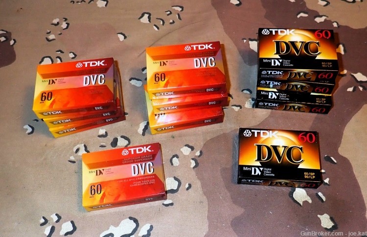 11 TDK DVC Cassettes (VTDVCN01)-img-0