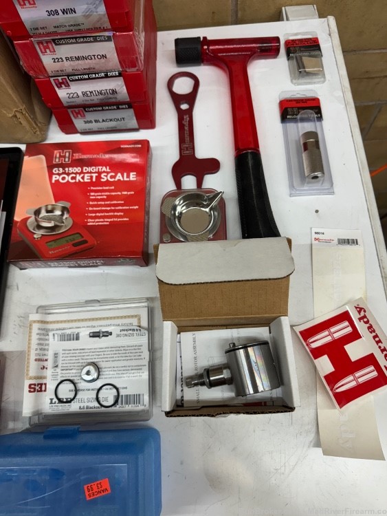 HORNADY RELOADING PRESS AND TONS MORE! READ DESCRIPTION FOR FULL LIST!-img-11