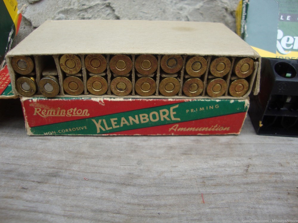 Nice Lot of 50 Rounds Assorted .250 Savage Ammo Remington-img-2