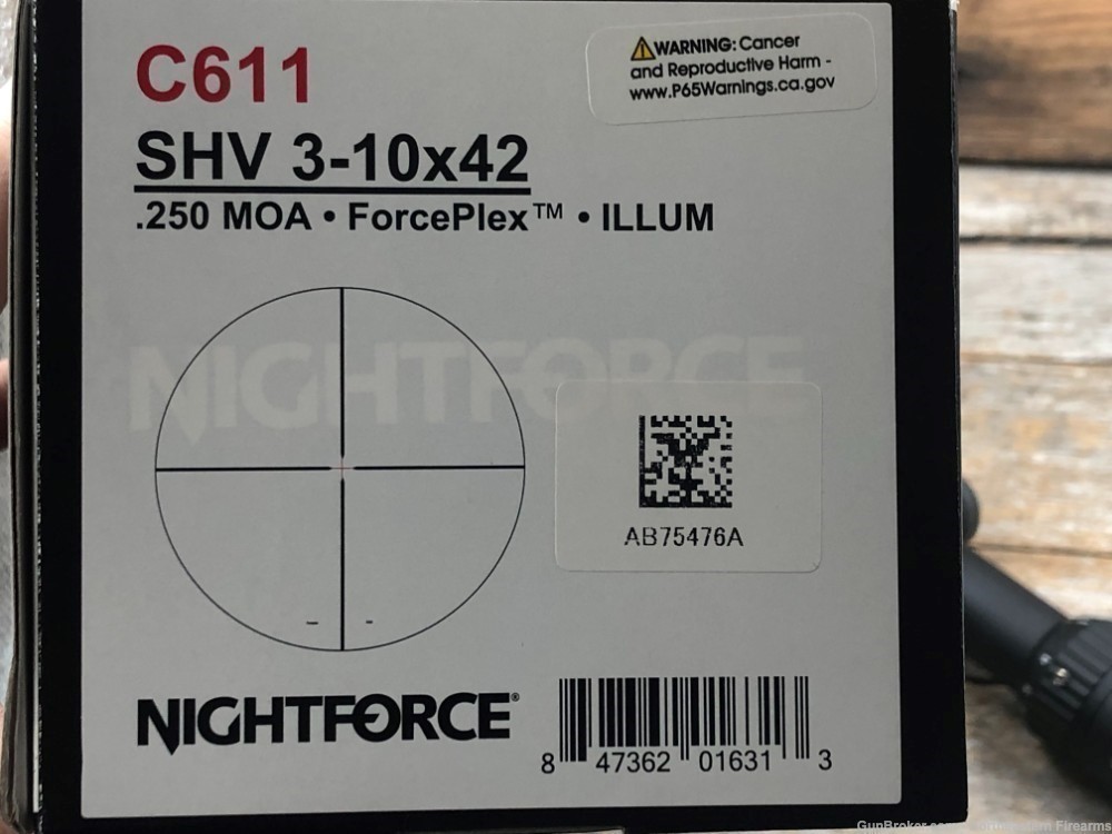 Nightforce SHV 3-10x42 MOA Illuminated C611-img-3