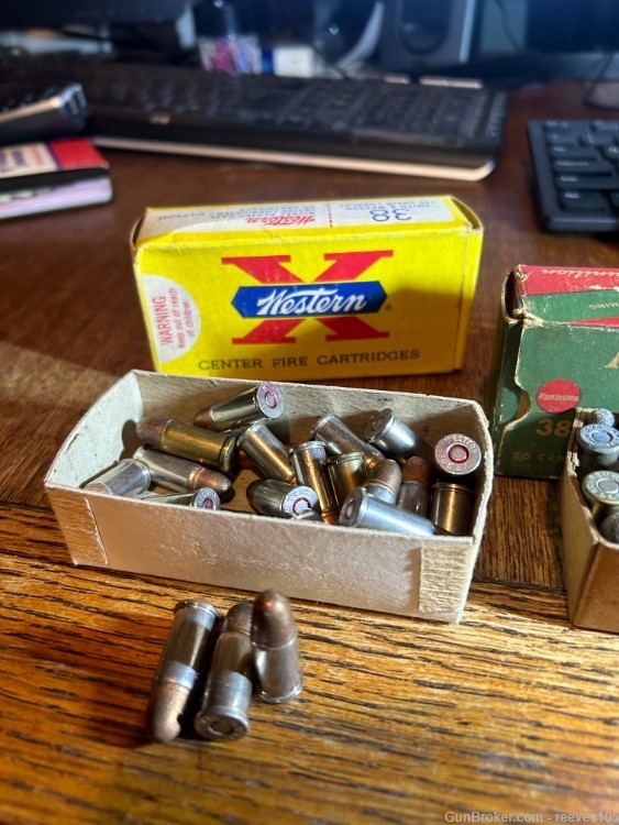 38 S&W Ammo Remington Kleanbore, Peters, Winchester Western 127 rds. -img-1