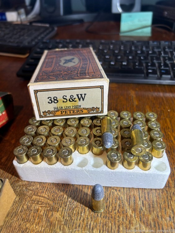 38 S&W Ammo Remington Kleanbore, Peters, Winchester Western 127 rds. -img-6
