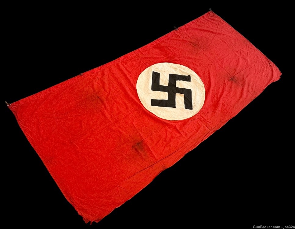 WW2 German NSDAP Party Banner Flag WWII SA Political world war -img-1