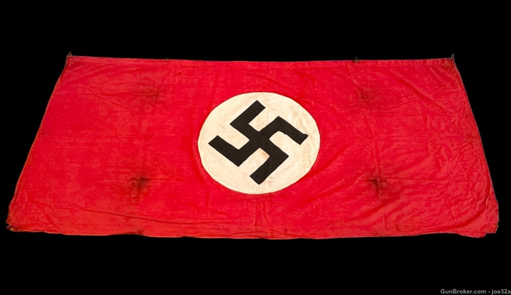 WW2 German NSDAP Party Banner Flag WWII SA Political world war -img-0