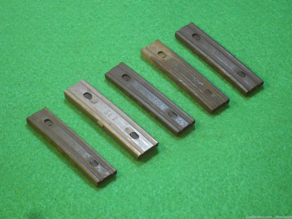 Five Rifle Stripper Clips, Lot-img-3