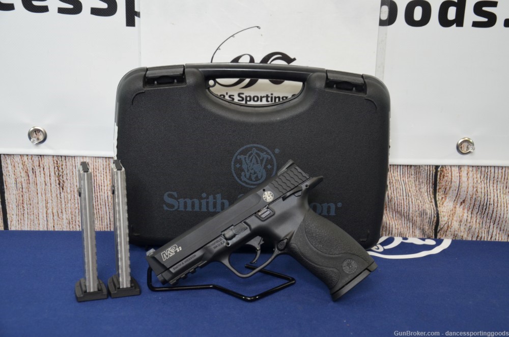 Smith & Wesson M&P 22 Compact 22 LR 4" BBL Three 10 RND Mags - FAST SHIP-img-0