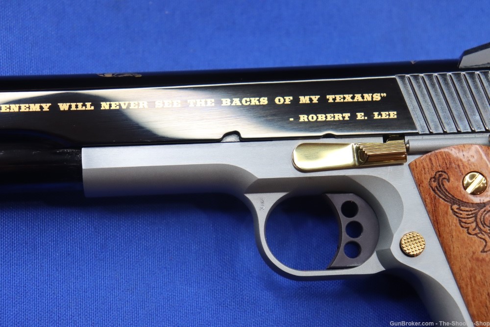 Colt Govt Model 1911 Pistol LONE STAR II 45ACP Gold Embellished 1 of 200 SA-img-10