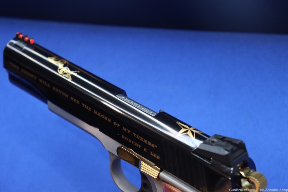 Colt Govt Model 1911 Pistol LONE STAR II 45ACP Gold Embellished 1 of 200 SA-img-13