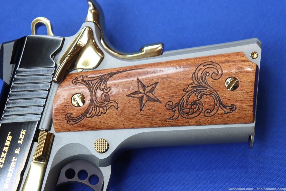 Colt Govt Model 1911 Pistol LONE STAR II 45ACP Gold Embellished 1 of 200 SA-img-12
