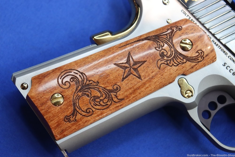 Colt Govt Model 1911 Pistol LONE STAR II 45ACP Gold Embellished 1 of 200 SA-img-24