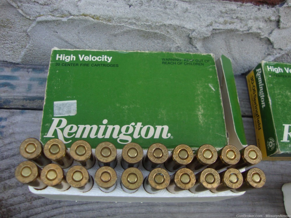 NICE LOT OF 120 ROUNDS OF 30/06 SPRINGFIELD SOFTPOINT HUNTING AMMO-img-13