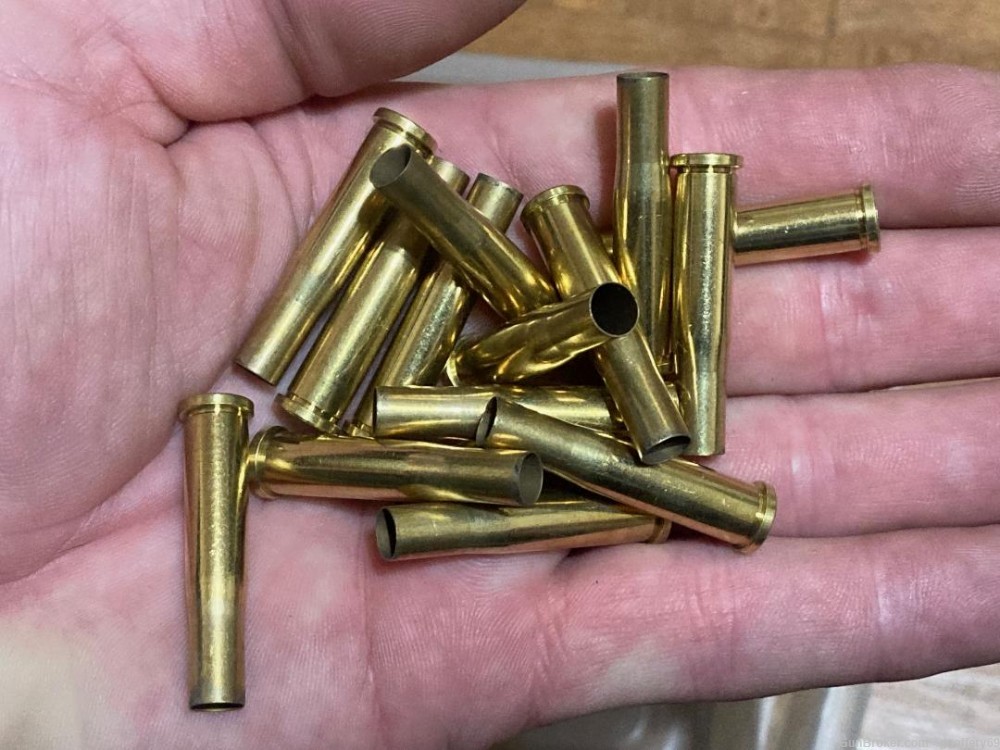 22 Hornet Brass Rifle Cases 144 pcs Winchester Remington PPU Fired Brass-img-3