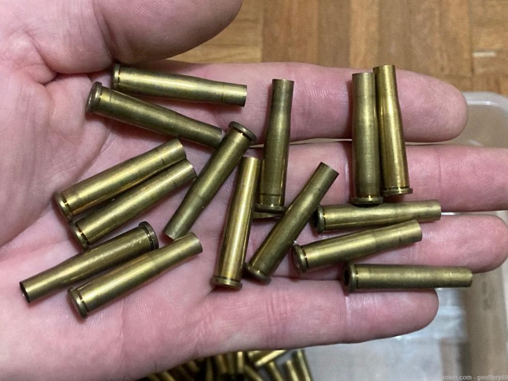 22 Hornet Brass Rifle Cases 144 pcs Winchester Remington PPU Fired Brass-img-1