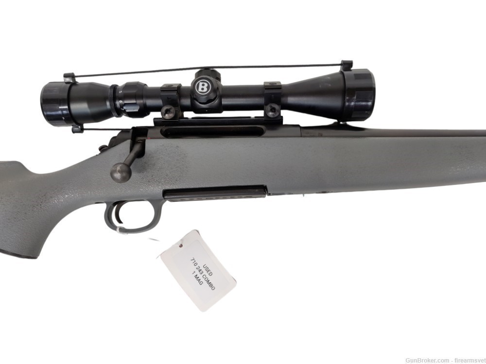 Remington 710 Bolt Action Rifle .243WIN w/Mag, Bushnell Scope-img-9